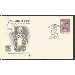 Argentyna 1968, Święty Marcin. FDC