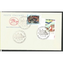Włochy 1999, Boże Narodzenie. FDC