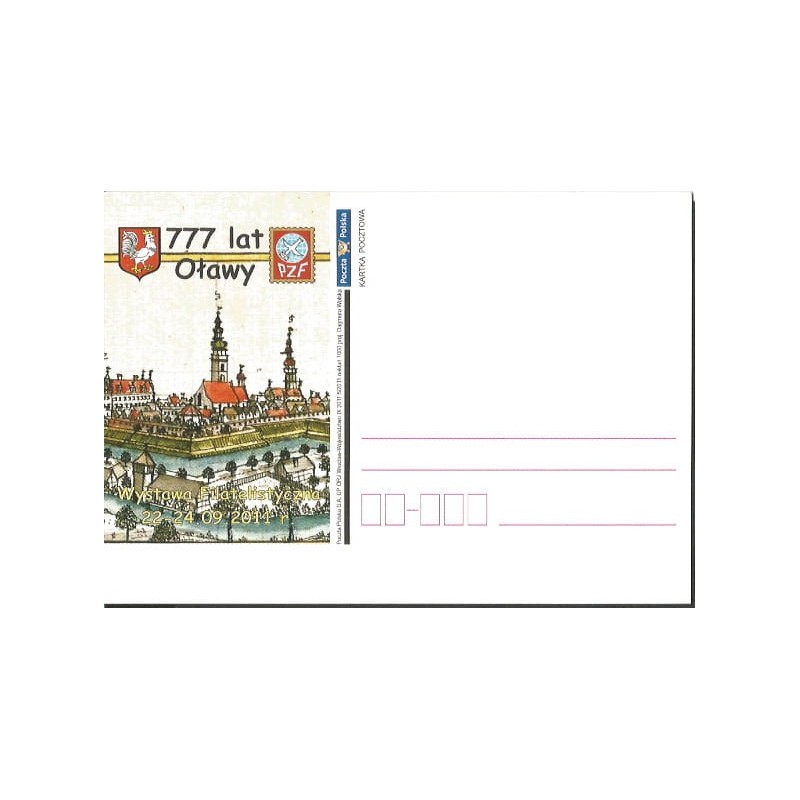 Kartka Wrocław 2011, Oława 777 lat miasta