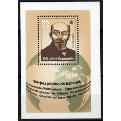 Niemcy NRD 1987, Esperanto, L. Zamenhof **