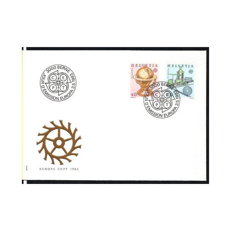 Szwajcaria 1983, EUROPA CEPT: wynalazki. FDC