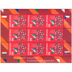 Czechy 2021, Grupa Wyszehradzka, wydanie wspólne. Arkusz **