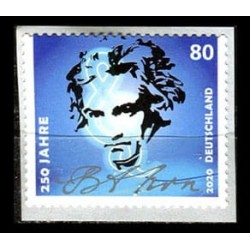 Niemcy 2020, L. van Beethoven. Znaczek samoprzylepny z rolki **