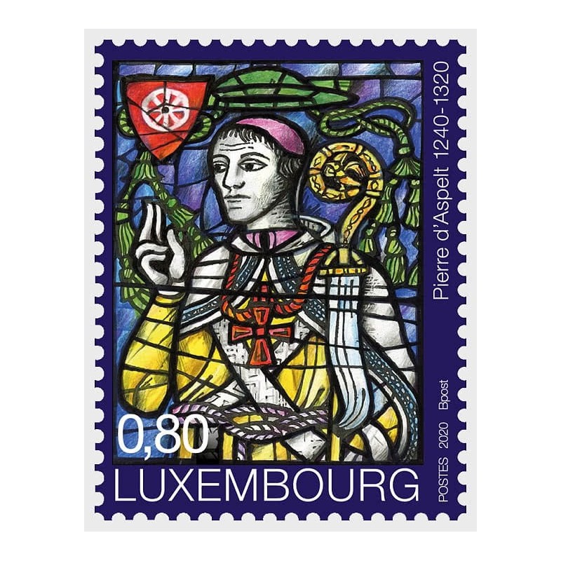 Luksemburg 2020, Piotr z Aspeltu, ksiądz, kapelan, biskup **