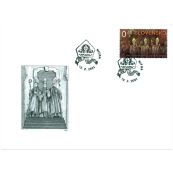 Słowacja 2021, Biskupi słowaccy, kościół. FDC