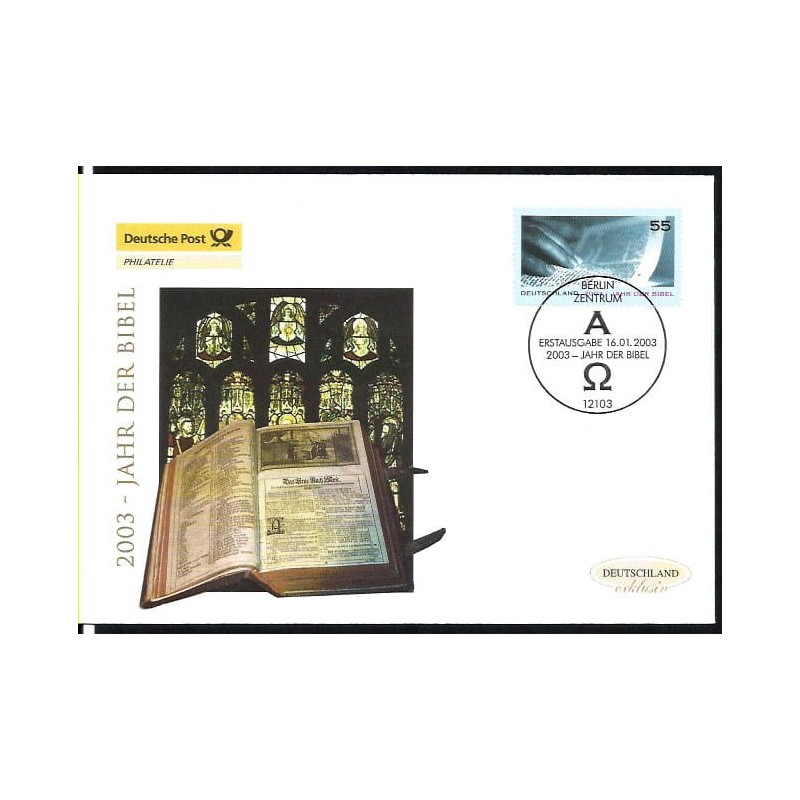 Niemcy 2003, Biblia, Rok Biblii. FDC