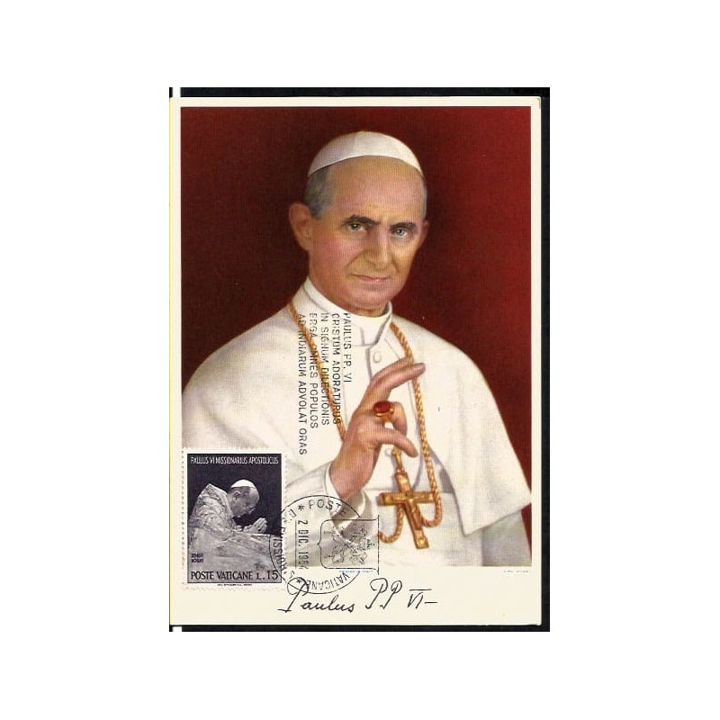 Watykan 1964, Papież Paweł VI