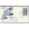 Francja 1953, Dzień znaczka, Marc-Pierre de Voyer, wojna. FDC