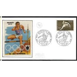 Francja 1972, Igrzyska olimpijskie Monachium. FDC