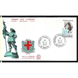 Francja 1972, P. Chomedey, odkrycia, geografia, Kanada. FDC