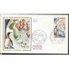 Francja 1972, Polarnictwo pingwiny, W-y Kerguelena. FDC
