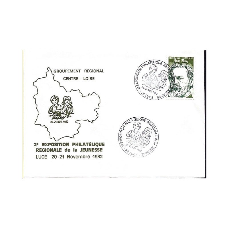 Francja 1982, WF, dzieci, filatelistyka. Luce