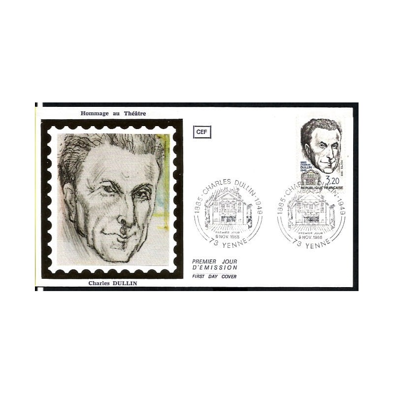 Francja 1985, Charles Dullin, aktor, teatr. FDC