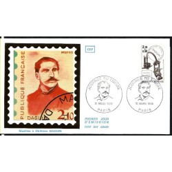 Francja 1985, Dzień znaczka, stemplownica. FDC