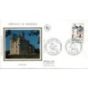 Francja 1988, Turystyka, zamek Sedieres. FDC