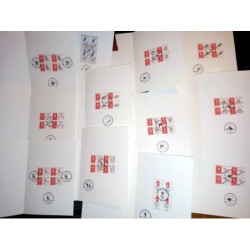 Francja 1990-91, Zimowe Igrzyska Albertville. 10 pięknych karnetów