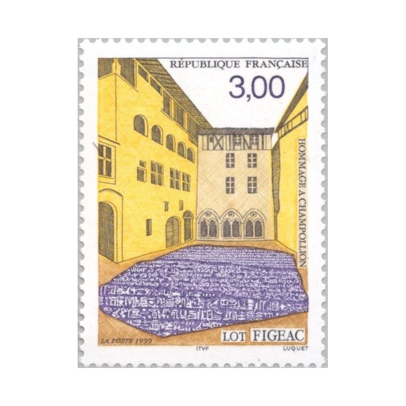 Francja 1999, Archeologia, Champollion **