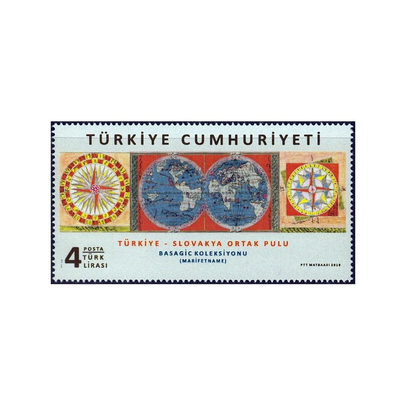 Turcja 2018, Mapa, kartografia. Ze Słowacją **