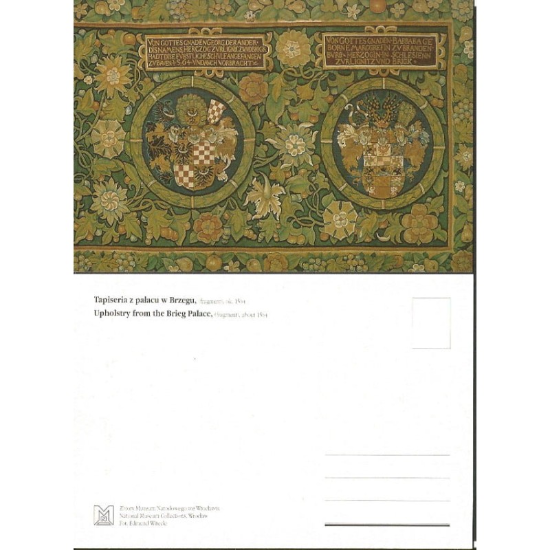 Brzeg, tapiseria z pałacu. Bez obiegu