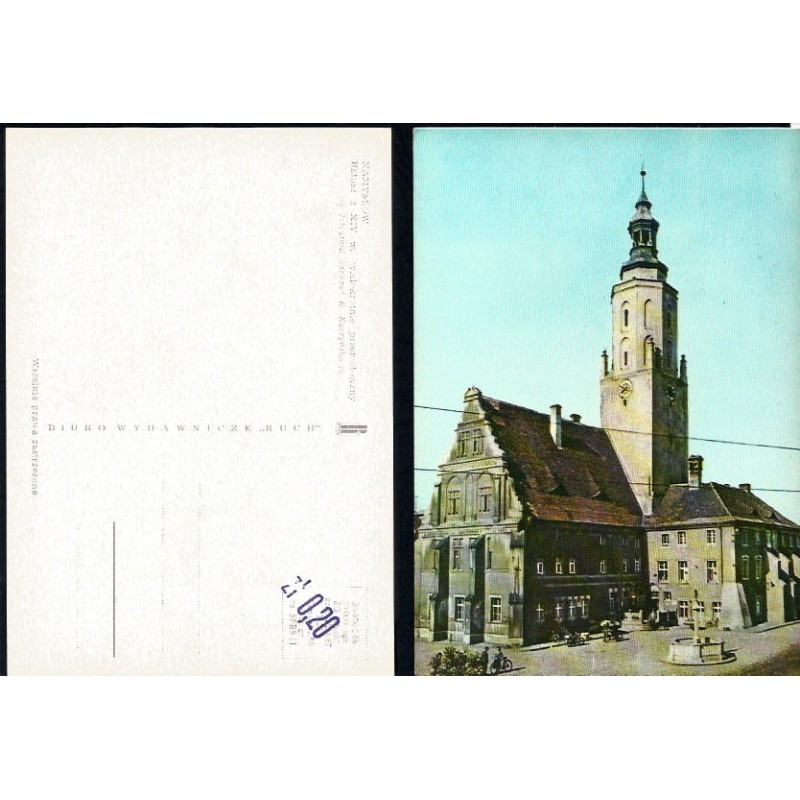 Namysłów, ratusz. 1967. Bez obiegu