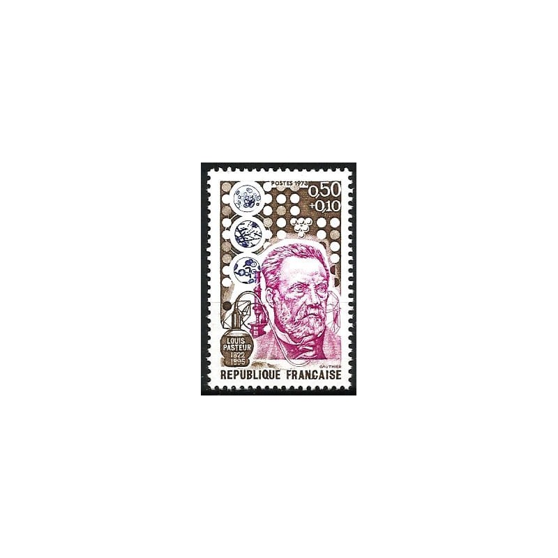 Francja 1973, L. Pasteur, medycyna **