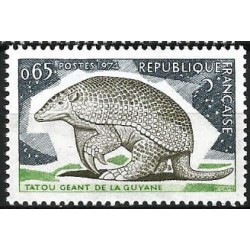 Francja 1974, Fauna: pancernik **