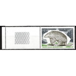 Francja 1974, Fauna: pancernik. Pustopole **