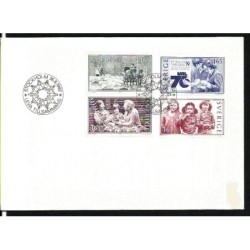 Szwecja 1982, Dzieci, imigranci, zawody. CZ. SŁANIA. FDC