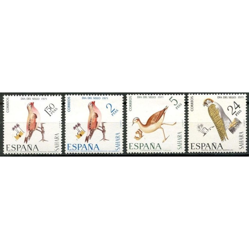 Sahara Hiszpańska 1971, Ptaki **
