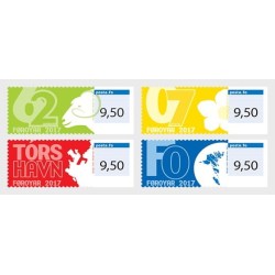 Wyspy Owcze 2017, Znaczki z automatu **