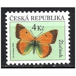 Czechy 2020, Owady: motyl cytrynek **