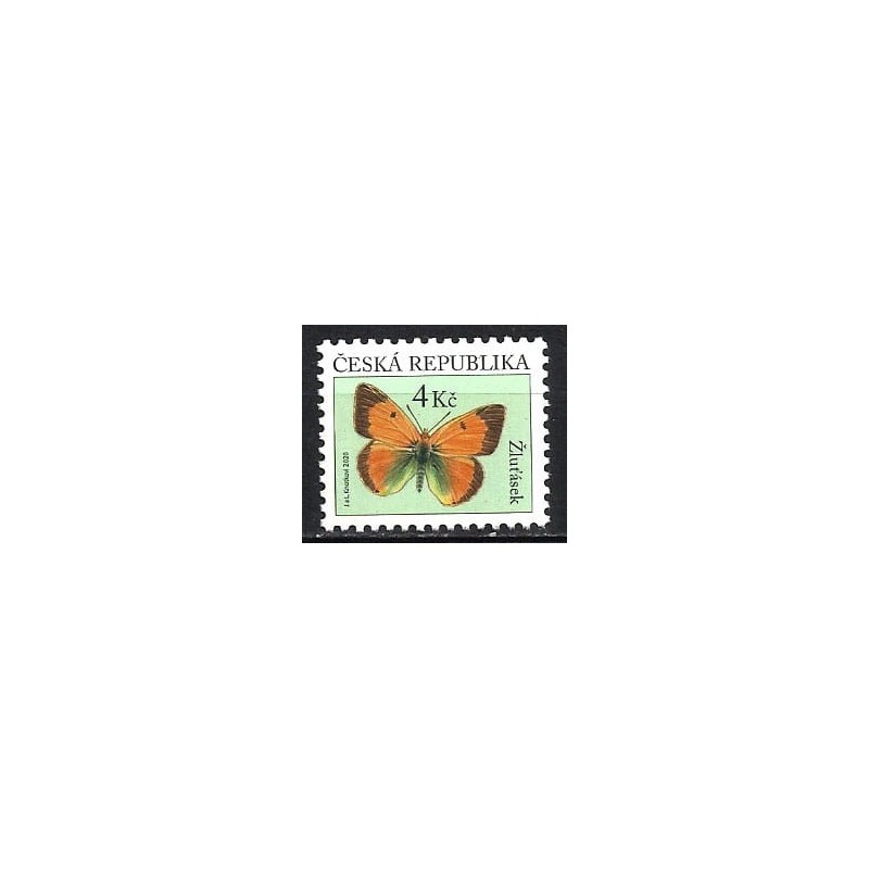 Czechy 2020, Owady: motyl cytrynek **