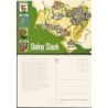 Dolny Śląsk, mapa, Wrocław, Wałbrzych, Jelenia Góra, Książ, Legnica, Głogów, Lubiąż, Trzebnica, Oleśnica, Lądek-Zdrój, 1984