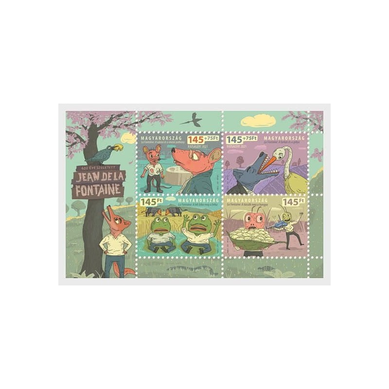 Węgry 2021, Bajki, Jean De La Fontaine **