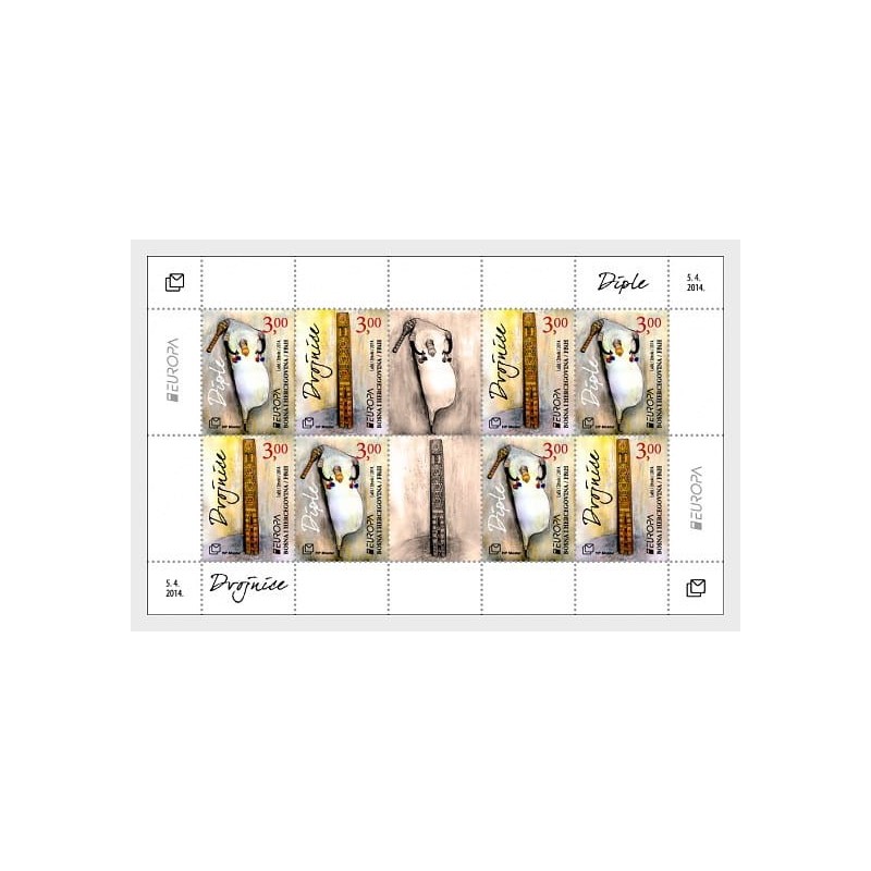 Bośnia 2014, EUROPA CEPT: muzyka. Arkusik **