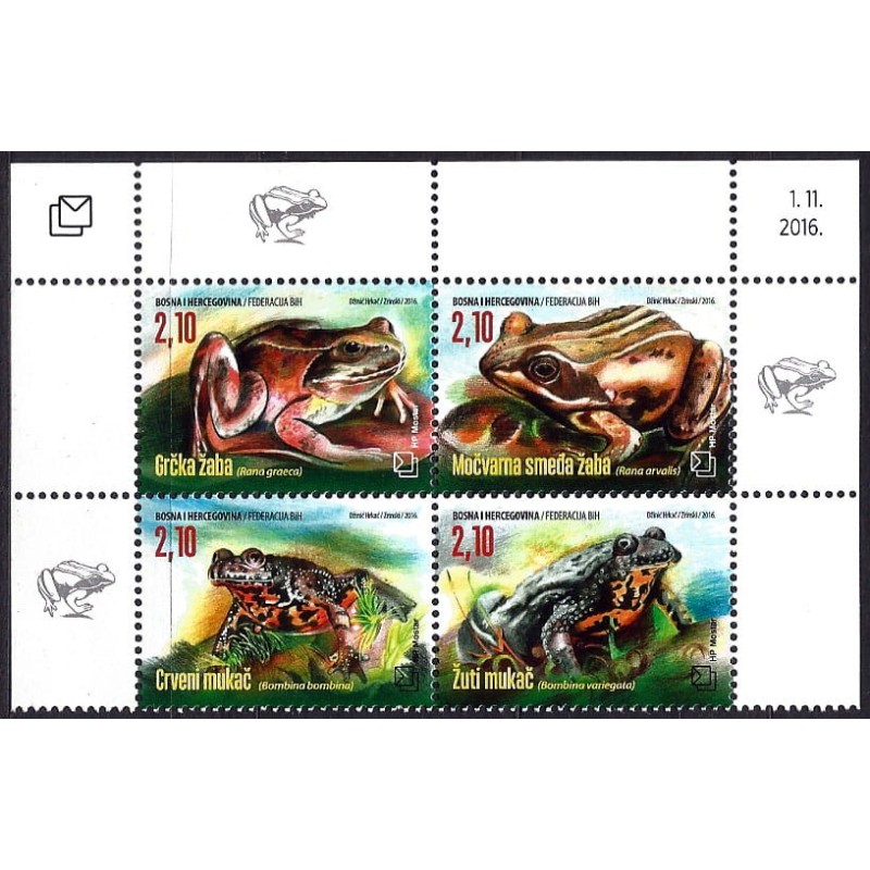 Bośnia 2016, Fauna, płazy: żaby i ropuchy **