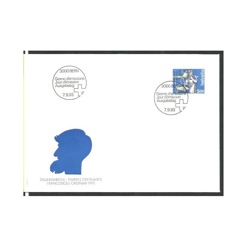 Szwajcaria 1993, Rzemiosło, zawody: żywność. FDC