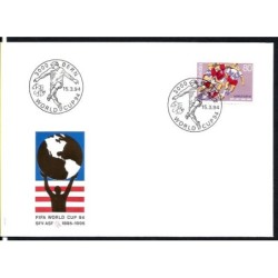 Szwajcaria 1994, Piłka nożna, MŚ w USA. FDC