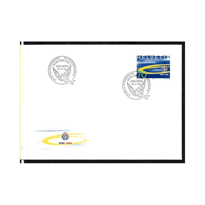Szwajcaria 1996, Motoryzacja, związek. FDC