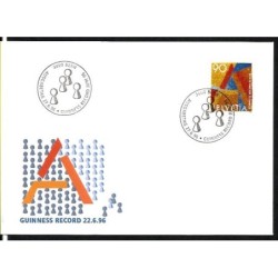 Szwajcaria 1996, Rekord Guinness’a. FDC