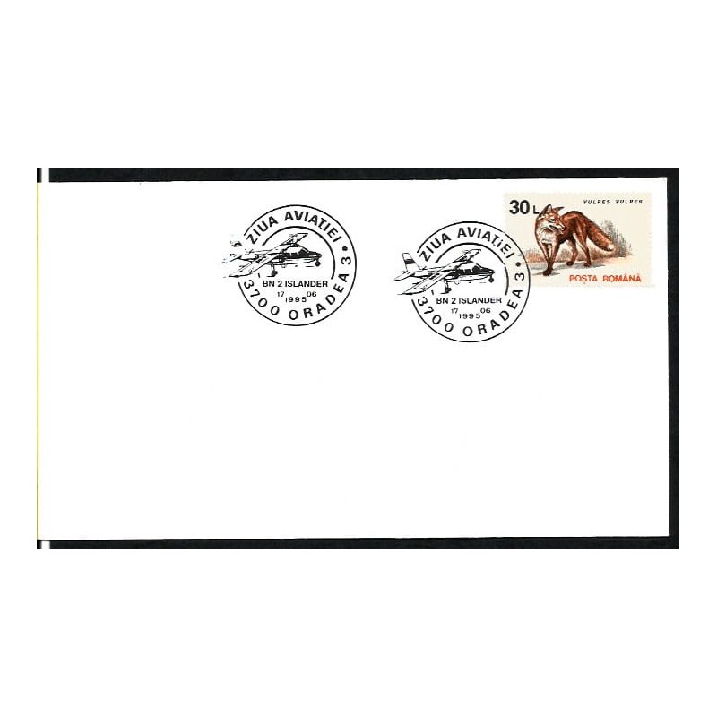 Rumunia 1995, Samolot Islander. Oradea