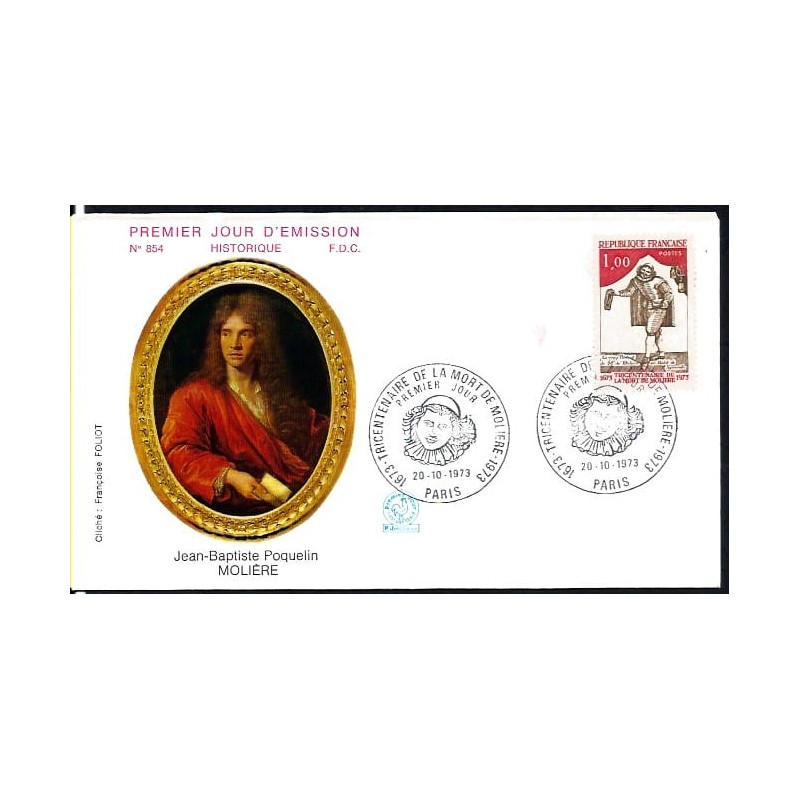 Francja 1973, Moliere, teatr. FDC