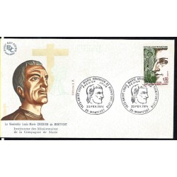 Francja 1974, Święty Ludwik M. G. de Montfort. FDC