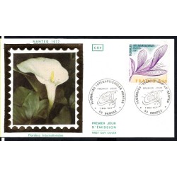 Francja 1977, Flora, kwiaty. FDC