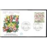 Francja 1977, Ogrodnictwo, kwiaty. FDC