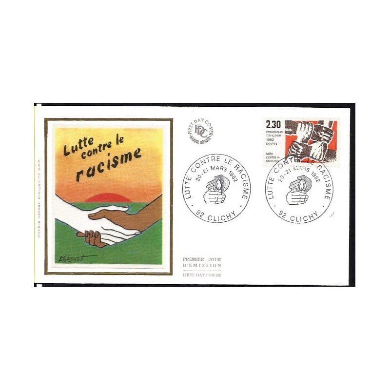 Francja 1982, Rasizm. FDC