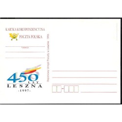 Kartka Leszno 1996, 750 lat Leszna