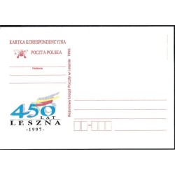 Kartka Leszno 1996, 750 lat Leszna