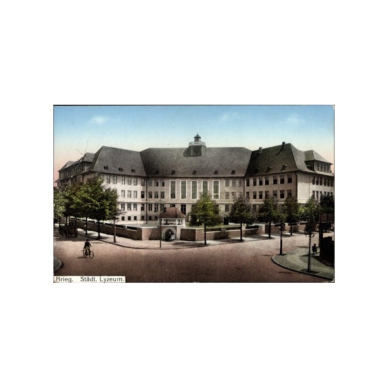 Brzeg, liceum, obieg 1915