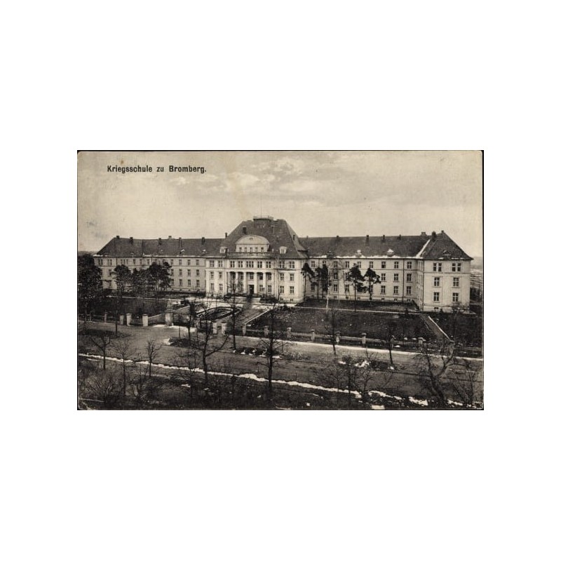 Bydgoszcz, szkoła wojskowa, obieg 1915